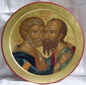The Embrace of Sts. Peter and Paul