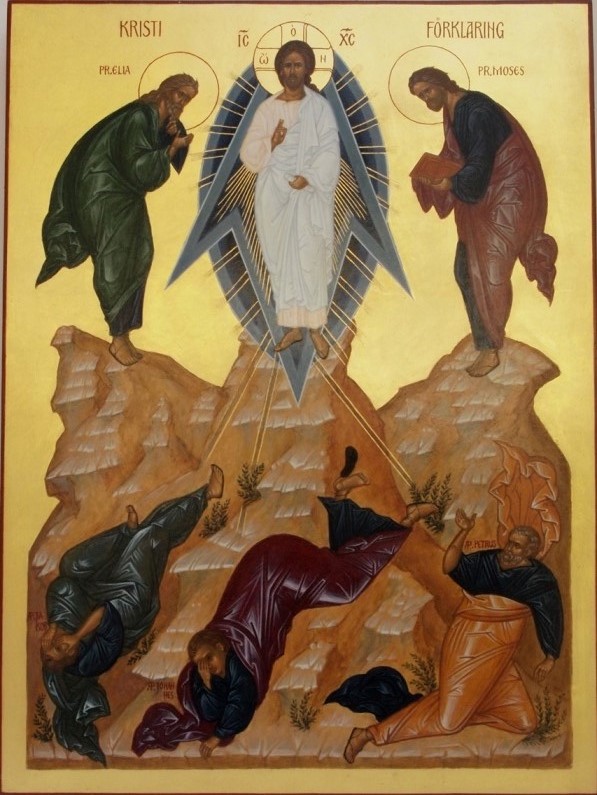 The transfiguration of Christ