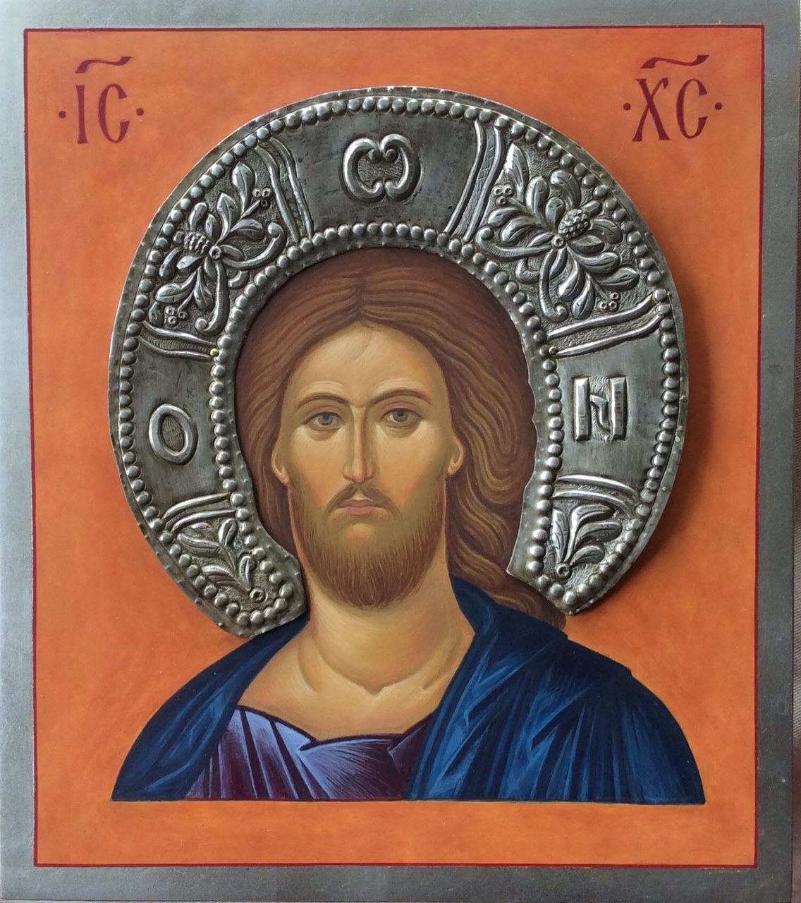 Christ with the fiery face