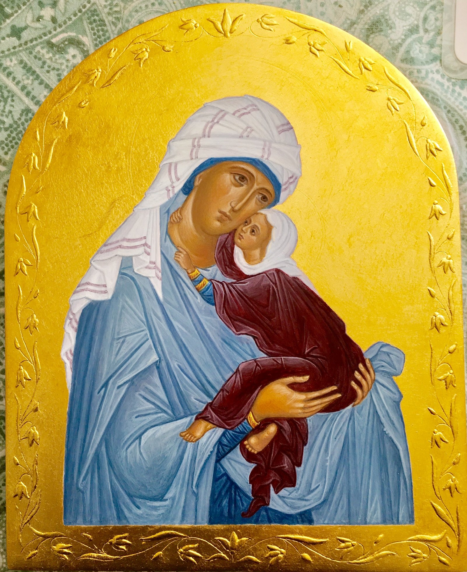 Saint Ann and Virgin Mary