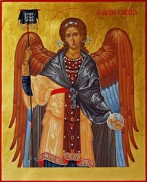 The holy Archangel Gabriel